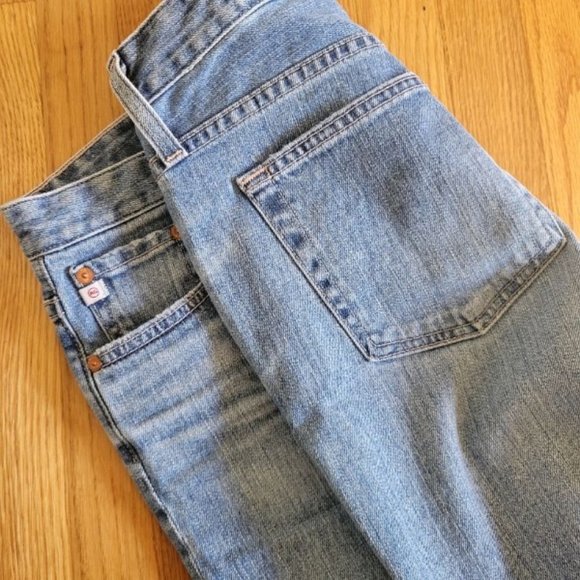 AG Jeans Isabelle High-Rise Straight Crop Jeans - Picture 8 of 12